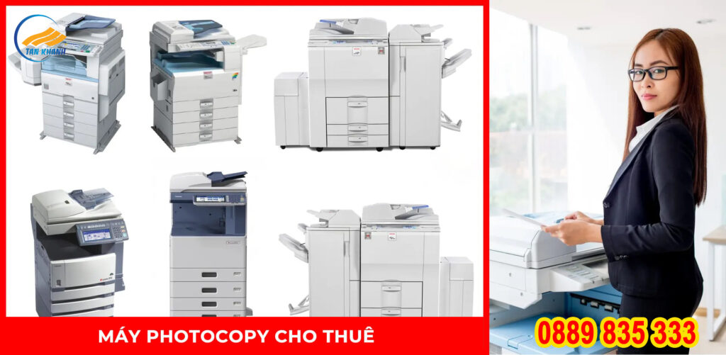 Cho thuê máy photocopy tại Bình Dương