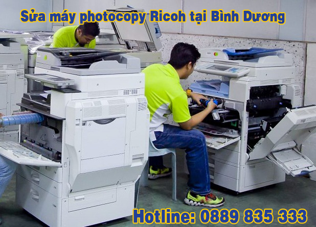 Sửa máy photocopy Ricoh tại Bình Dương Uy Tín